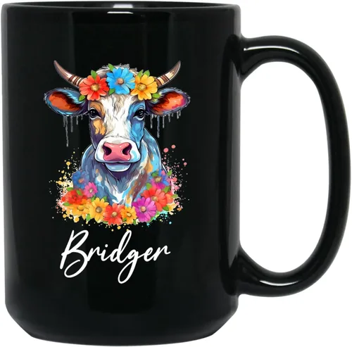 Miniatura 21 de Taza de café negra de hormigas personalizada de 11 onzas, 15 onzas, taza de café de hormigas personalizada con nombre, taza de té de cerámica