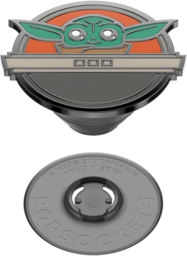 Miniatura 4 de PopSockets - Agarre para teléfono con soporte expandible, agarre adhesivo, PopOut, Starwars - Grogu Pod