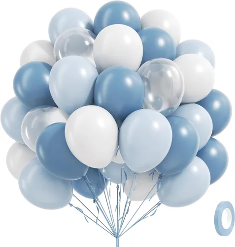 Miniatura 11 de 60 globos rojos y blancos de 12 pulgadas con globos de confeti blanco y rojo para boda, compromiso, Navidad, día de San Valentín, cumpleaños, Rojo