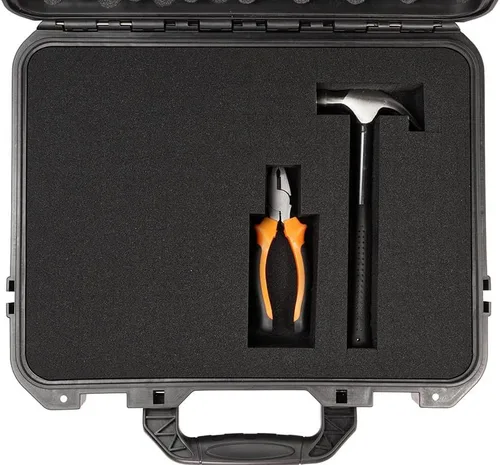 Miniatura 2 de Funda rígida impermeable de 17 pulgadas con inserto de espuma personalizable (interior de 14.6 x 10.2 x 6.7 pulgadas)