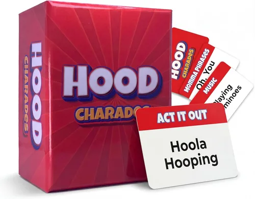 Juegos de Cartas de Charadas del Barrio de Black Owned para Personas ¡Es Una Cosa! Trivia Nocturna Urbana para Adultos pero Cultural. Si Te Encanta