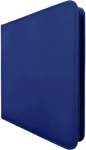 Miniatura 4 de Ultra PRO - Vivid PRO-Binder con cremallera de 12 bolsillos (azul) - Protege y almacena tus valiosas tarjetas de juego, tarjetas deportivas