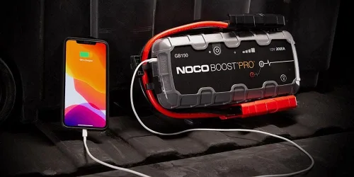 Miniatura 3 de NOCO Boost Pro GB150 3000 Amp 12 voltios Arrancador portátil de litio ultraseguro, paquete de refuerzo de batería de automóvil y cables de puente