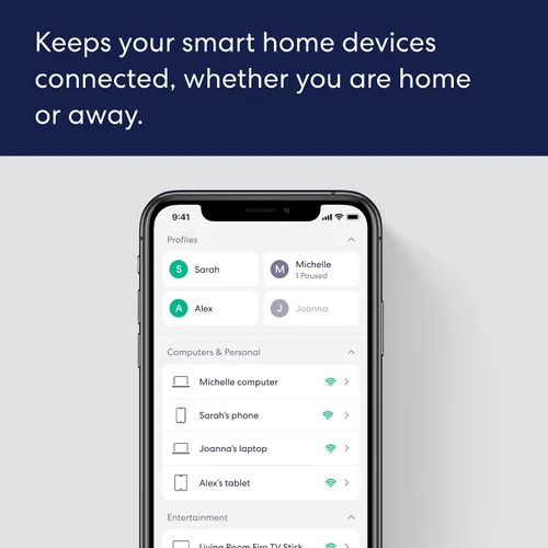 Miniatura 4 de Router wifi Amazon eero 6+ mesh como nuevo. Admite planes de internet de hasta un gigabit, cobertura de hasta 1500 pies² (139 m²), conecta más de 75