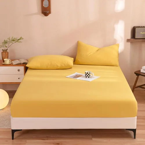 Miniatura 7 de Mengersi Sábana bajera ajustable 100% de algodón de punto jersey, 1 sábana bajera, funda de colchón con bolsillo extra profundo