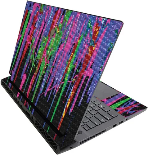 Miniatura 275 de MightySkins - Skin brillante con purpurina para Alienware M17 R3 (2020) y M17 R4 (2021) - Diversión de los años 90 Acabado duradero con purpurina