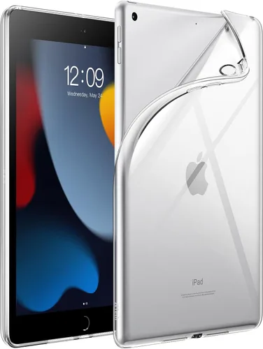 Miniatura 12 de JETech - Funda para iPad de 9.7 pulgadas (6ª/5ª generación, 2018/2017), funda delgada transparente de TPU suave y a prueba de golpes (transparente)