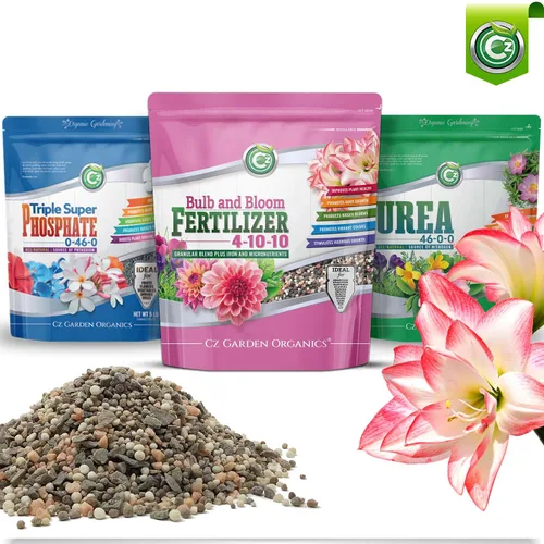 Miniatura 2 de 4-10-10 - Fertilizante para bulbos y flores, fabricado en Estados Unidos, 2% de hierro + micronutrientes, alimento para plantas para jardines