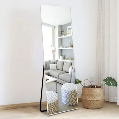 Miniatura 12 de MIRUO - Espejo de pared para colgar sobre la puerta, marco de poliestireno para baño, dormitorio, sala de estar, dormitorio y más