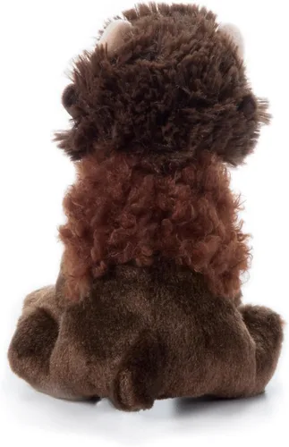 Miniatura 4 de The Petting Zoo Peluche de bisonte, regalos para niños, animales del zoológico Wild Onez Babiez, juguete de peluche de bisonte de 6 pulgadas