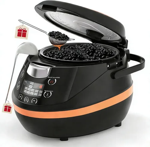 Miniatura 8 de WantJoin Boba Maker Machine - Máquina comercial Boba Cooker comercial Boba Pearl Maker para té de burbujas, té con leche, olla Boba para perlas