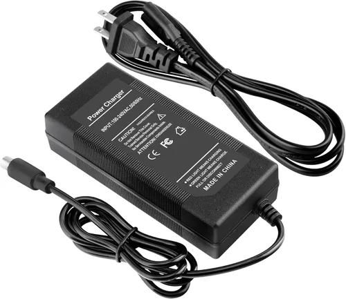 Miniatura 2 de Adaptador de corriente de cargador de 42V/36V 1.7A compatible con Segway Ninebot MAX G2 G30LP F65 F40 F30 F20 D28 D40 ES2 ES4 E22 E45 para fuente