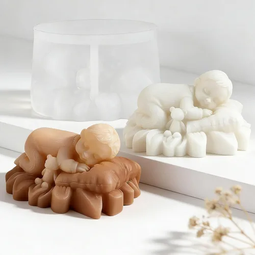 Miniatura 14 de Moldes de resina de cabeza de dragón y fabricación de jabón, molde de silicona animal 3D para fabricación de velas y decoración del hogar