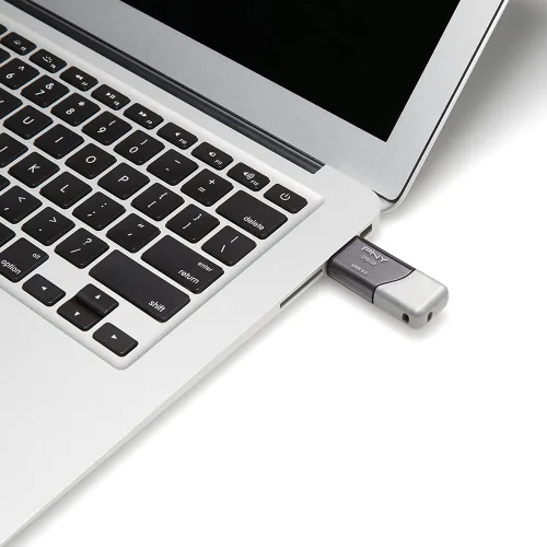 Miniatura 10 de PNY Unidad USB 3.0 Turbo Attaché 3 de 256 GB, paquete de 3 – Gris, P-FD256X3TBOP-MP, 100 MB/s, Ligera y Duradera - Almacenamiento y Transferencia