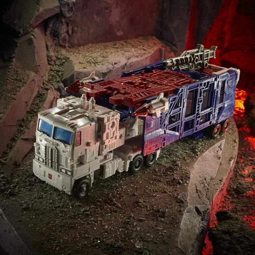 Miniatura 3 de Transformers Toys Generations War for Cybertron: Kingdom Leader WFC-K20 Ultra Magnus Figura de acción – Niños a partir de 8 años, 7.5 pulgadas