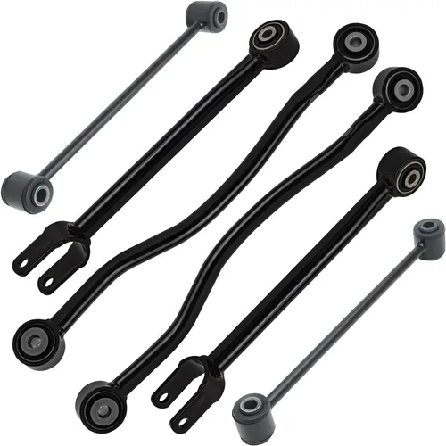 Miniatura 174 de Detroit Axle - Kit de brazos de control de extremo delantero 4WD para Ford 04-08 F-150, 06-08 Lincoln Mark LT, 4 extremos de barra de acoplamiento