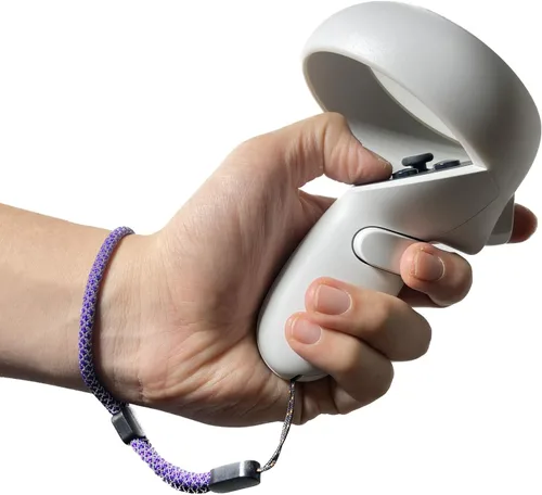 Miniatura 15 de Improved Replacement Reflective Wrist Straps for Oculus Quest 2 Gen Controller, Sturdy Comfy Adjustable Hand Strap for Oculus, Easy Attach White
