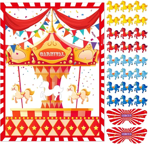 Miniatura 12 de Juego de fiesta de sirena con cola adhesiva Faccito Juego de sirena Incluye póster grande de 21 x 28 pulgadas 24 piezas de pegatinas reutilizables
