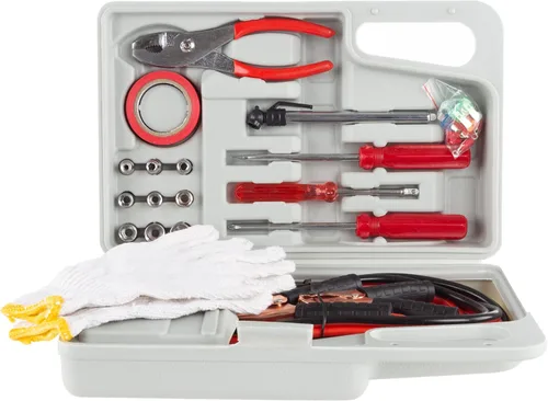Stalwart 75-CAR1033 Herramienta de asistencia en carretera de emergencia y kit automático por - 30 piezas