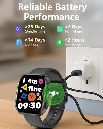 Miniatura 6 de MorePro Reloj inteligente para niños, no requiere aplicación, no requiere teléfono, reloj de seguimiento de actividad física para niños con Negro