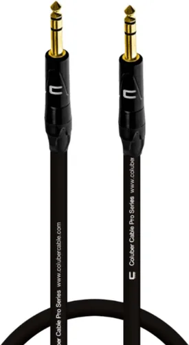 Miniatura 31 de Cable TRS de 1/4 pulgadas, 1/4 pulgadas TRS a 1/4 pulgadas (6.35mm) estéreo balanceado, de conector macho a conector macho para altavoces