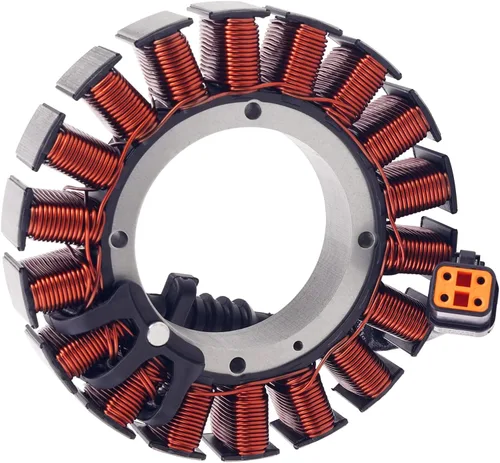 Miniatura 2 de AHL Bobina de estator 30017-07 compatible con Harley Davidson Dyna, Softail, FLSTF, FLSTC, FXST Modelos 2007