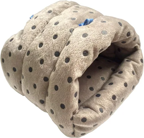 Miniatura 10 de WOWOWMEOW - Cama para cobayo, hámster, animales pequeños, cama con forma de cueva para colgar