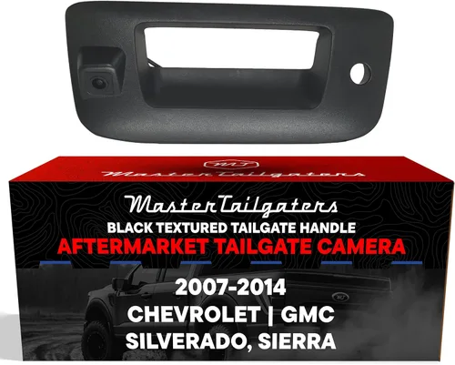 Miniatura 15 de Master Tailgaters Bisel negro para portón trasero con cámara de respaldo de repuesto para Chevrolet Silverado/GMC Sierra (1999-2006) IP68