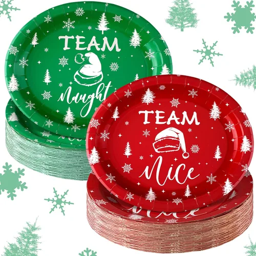 Miniatura 8 de Tioncy 100 Piezas Platos Ovalados Desechables de Papel de 10'' x 12'' de Acción de Gracias Platos Ovalados Grandes de Hojas de Otoño Vajilla