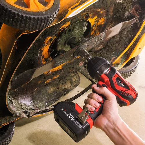 Miniatura 7 de NoCry Kit de llave de impacto inalámbrica de 20 V, par de 300 ft-lb (400 N.m), yunque de retención de 1/2 pulgada, 2700 IPM máximo, 2200 RPM