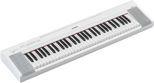 Miniatura 6 de Yamaha Piaggero NP15WH - Piano digital ultraportátil de 61 teclas, teclas sensibles al tacto, metrónomo, función de grabación, blanco