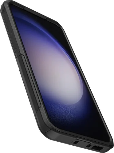 Miniatura 4 de OtterBox Funda para Galaxy S23+ Commuter Series, negra, delgada y resistente, apta para bolsillo, con protección de puerto Resistente