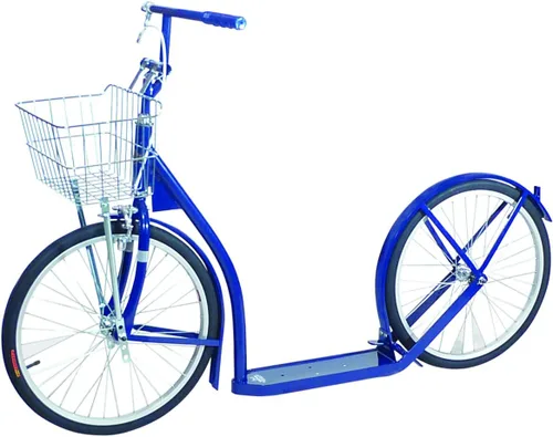 Miniatura 5 de Amish-Made Deluxe Kick Scooter Bike - Modelo 2060 - Tamaño juvenil y adulto Azul marino