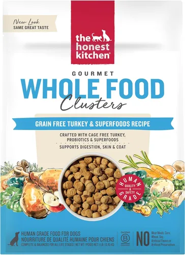 Miniatura 11 de The Honest Kitchen Alimento seco para perros de grado humano, pollo sin granos, bolsa de 20 libras
