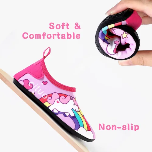 Miniatura 2 de Zapatos de agua para niños al aire libre, secado rápido, calcetines acuáticos para deportes, playa, natación, surf, ligeros, para niños pequeños