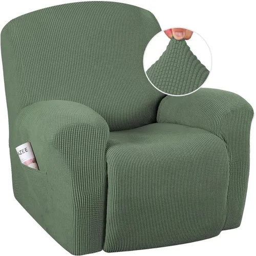 Miniatura 10 de H.VERSAILTEX Funda reclinable superelástica Fundas reclinables para sofá Funda reclinable para silla Forma ajustada Fundas antideslizantes