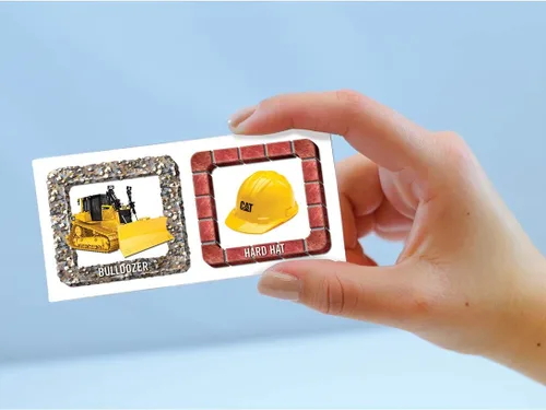 Miniatura 6 de MasterPieces Juegos para niños - Dominó de imagen de Caterpillar - Juego para niños y familia
