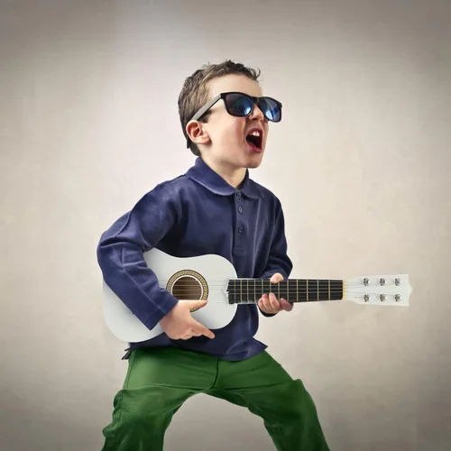 Miniatura 3 de Ciieeo 14ZI1812MUUIS1,21.1*6.9*2.4 in - 21 guitarras acústicas pequeñas, guitarra acústica clásica con cuerda de púa para principiantes, niños