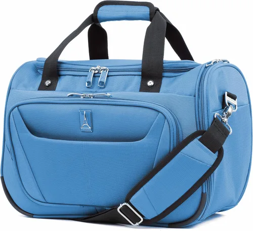 Miniatura 70 de Travelpro Maxlite 5 - Juego de 2 piezas de equipaje de mano de tela, expandibles con 4 ruedas giratorias, bolso blando para debajo del asiento, Negro