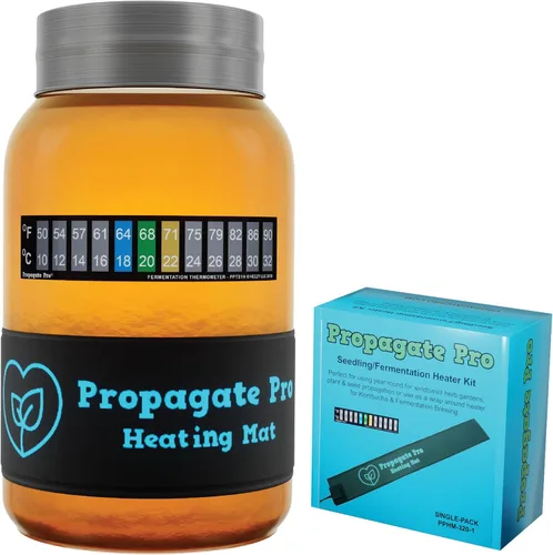 Miniatura 8 de Cinturón calentador de kombucha envolvente Calentador de tapete térmico de fermentación y preparación Propagate Pro Mantiene a tu Scoby feliz