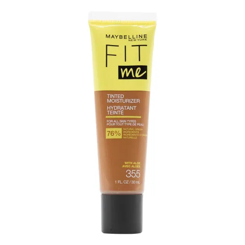 Miniatura 6 de Maybelline Fit Me Crema hidratante tintada, cobertura natural, maquillaje facial, 103, 1 unidad