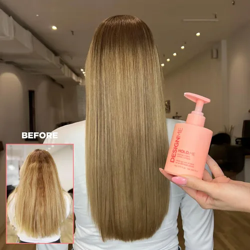 Miniatura 2 de Design.Me HOLD.ME Styling Cream Hair Smoothing Cream for Blowouts & Sleek Looks Hydrating, Tames Frizz & Flyaways, Adds Shine & Smooths Soft