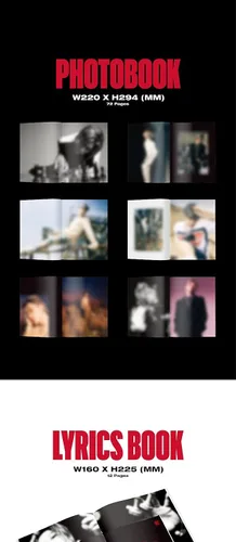 Miniatura 3 de Shinee Taemin Advice 3rd Mini Album 1p Folding Poster On Pack+72p PhotoBook+12p Lyrics Paper+1p PhotoCard+1p PostCard+Tracking Sealed