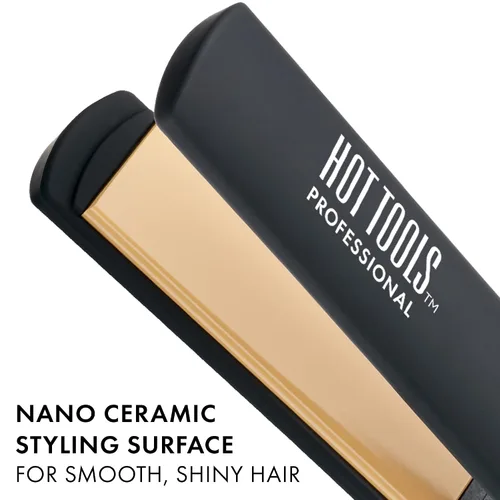 Miniatura 4 de HOT TOOLS Professional - Plancha plana digital para reducción del frizz, 1 1/4 pulgadas