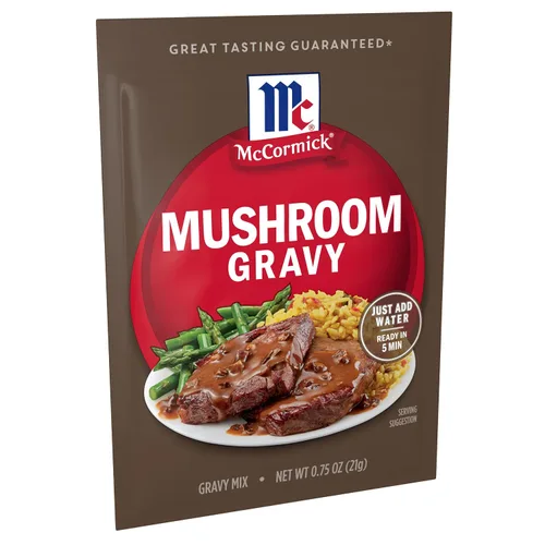 McCormick Mezcla de Gravy de Champiñones, 0.75 oz