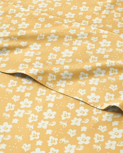 Miniatura 57 de Juego de sábanas florales - Juego de sábanas de cama florales azules y blancas - 1 sábana encimera, 1 sábana bajera y 2 fundas de almohada con 07