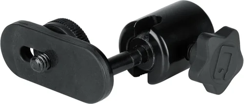 Miniatura 8 de Gator Frameworks Adaptador de Soporte para Cámara de Pie de Micrófono con Cabezal de Rótula se Adapta a Roscas de Cámara Estándar 1/4-20