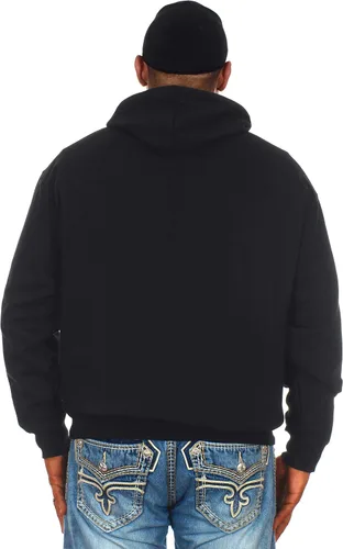 Miniatura 3 de JH DESIGN GROUP Sudaderas con capucha Chevy Corvette para hombre y con cremallera en 6 estilos, Clg6-negro