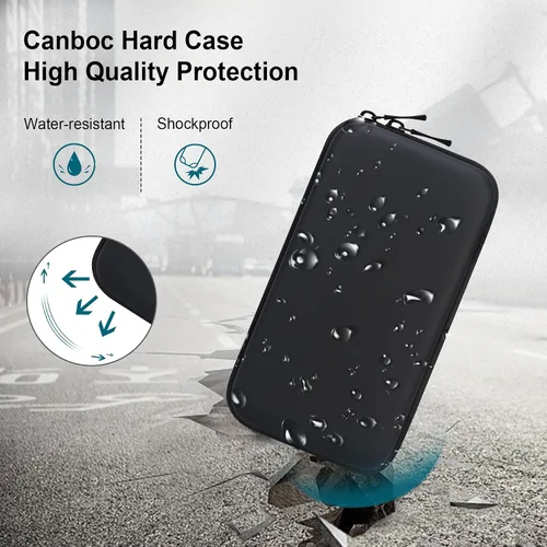 Miniatura 4 de Canboc Carrying Case for WELLST·G Handheld Game -Preloaded 220 Retro Video Games/ My Arcade Atari Pocket Player Pro Game Console, Mesh Pocket fits