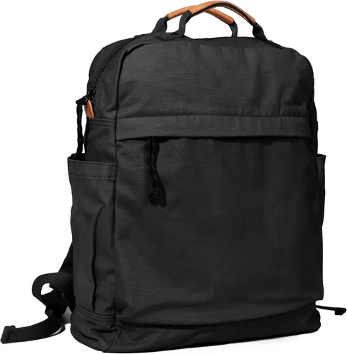 Miniatura 2 de Mochila de lona Gootium para mujeres, estilo vintage con cierre de cremallera, mochila casual para hombres, de tela, para viajes al aire libre